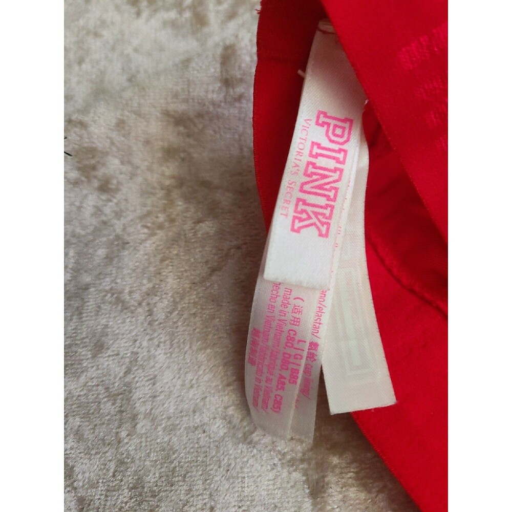 VS PINK Lace Bralette Red Size Large New - Picture 5 of 5